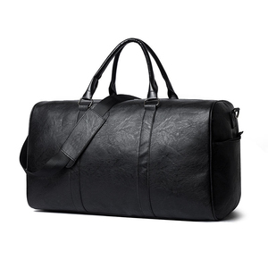 Wholesale Custom Men Stylish PU Leather Waterproof Duffle