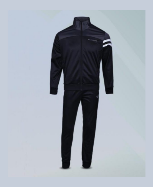 Black Minimalist Private Label Tracksuit