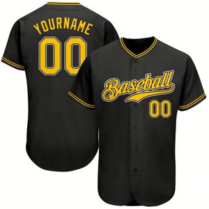 Durable Baseball Jersey Men Reinforced Stitching Tough Fabric Long Lasting Team Uniform For Season Play Custom