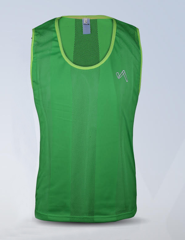 High-Visibility Neon Green Custom Sports Scrimmage Vest
