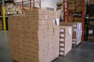 Pre-shipment inspection and packaging of athletic hoodies