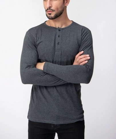 Custom Private Label Henley Shirts Manufacturing by Haraka Sports
