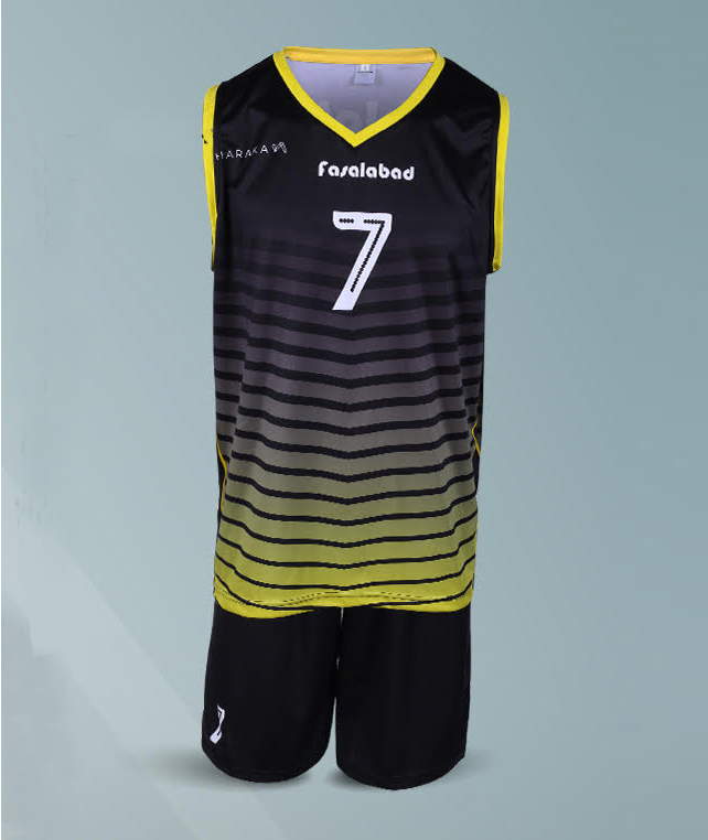 Sublimated Basketball Uniform Set Faisalabad Edition
