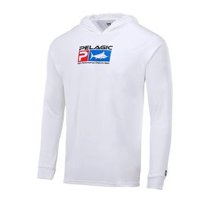 Custom Performance UV Protection Quick Dry Sublimation Hooded Fishing Shirt