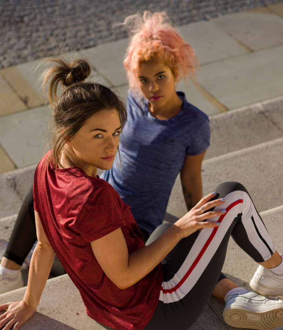 Activewear manufacturing factory floor