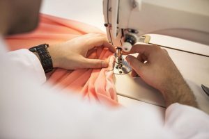 Chain system stitching line for athletic hoodies