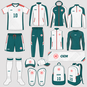 OEM ODM Custom Soccer Club Teamwear Set Training Uniform Kit